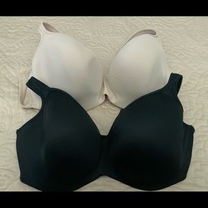 Lane Bryant/Cacique Smooth Lightly Lined Balconette Bra Bundle - 34I